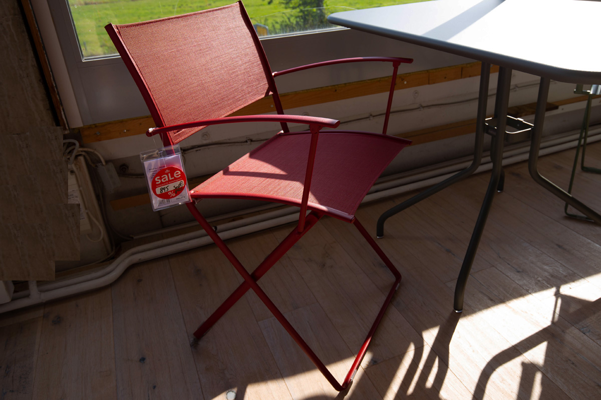 Set Outdoor-Stühle Plein + Outdoor-Tisch Petale von Fermob